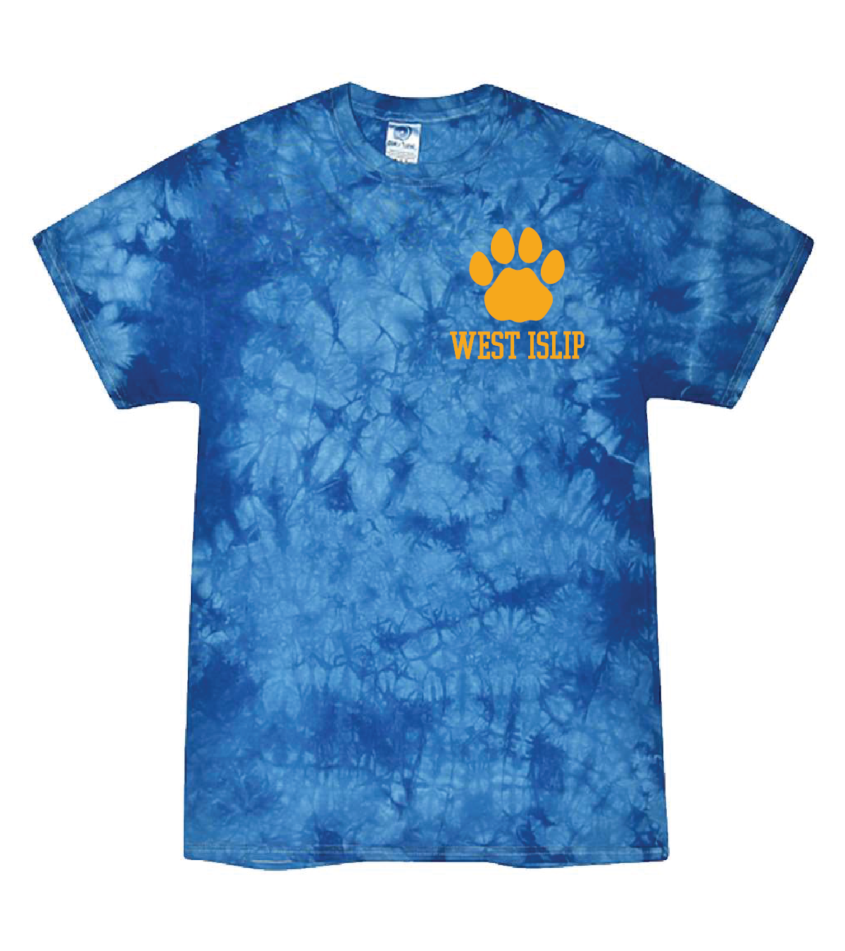 WEST ISLIP - PAW PRINT T-SHIRT - CRYSTAL ROYAL