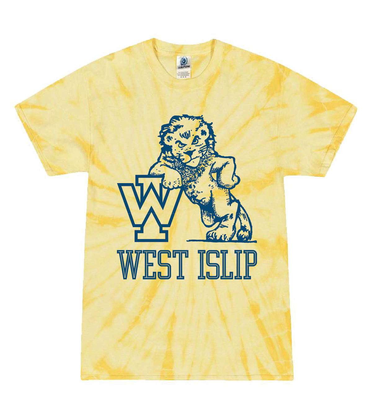 WEST ISLIP - LEANING LION T-SHIRT - SPIDER DANDELION
