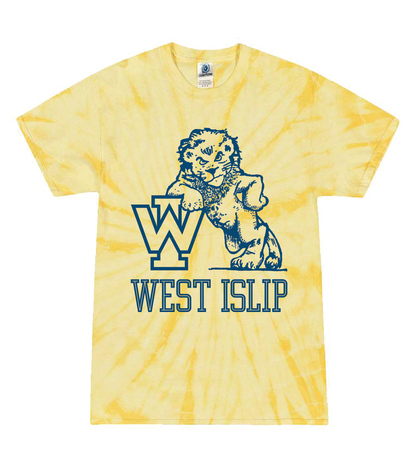 WEST ISLIP - LEANING LION T-SHIRT - SPIDER DANDELION