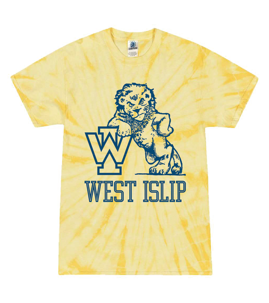 WEST ISLIP - LEANING LION T-SHIRT - SPIDER DANDELION