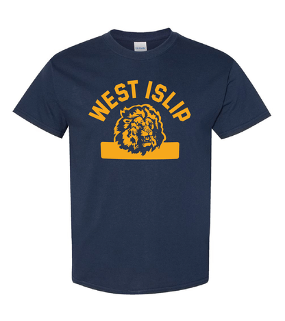 WEST ISLIP - LION MASCOT T-SHIRT