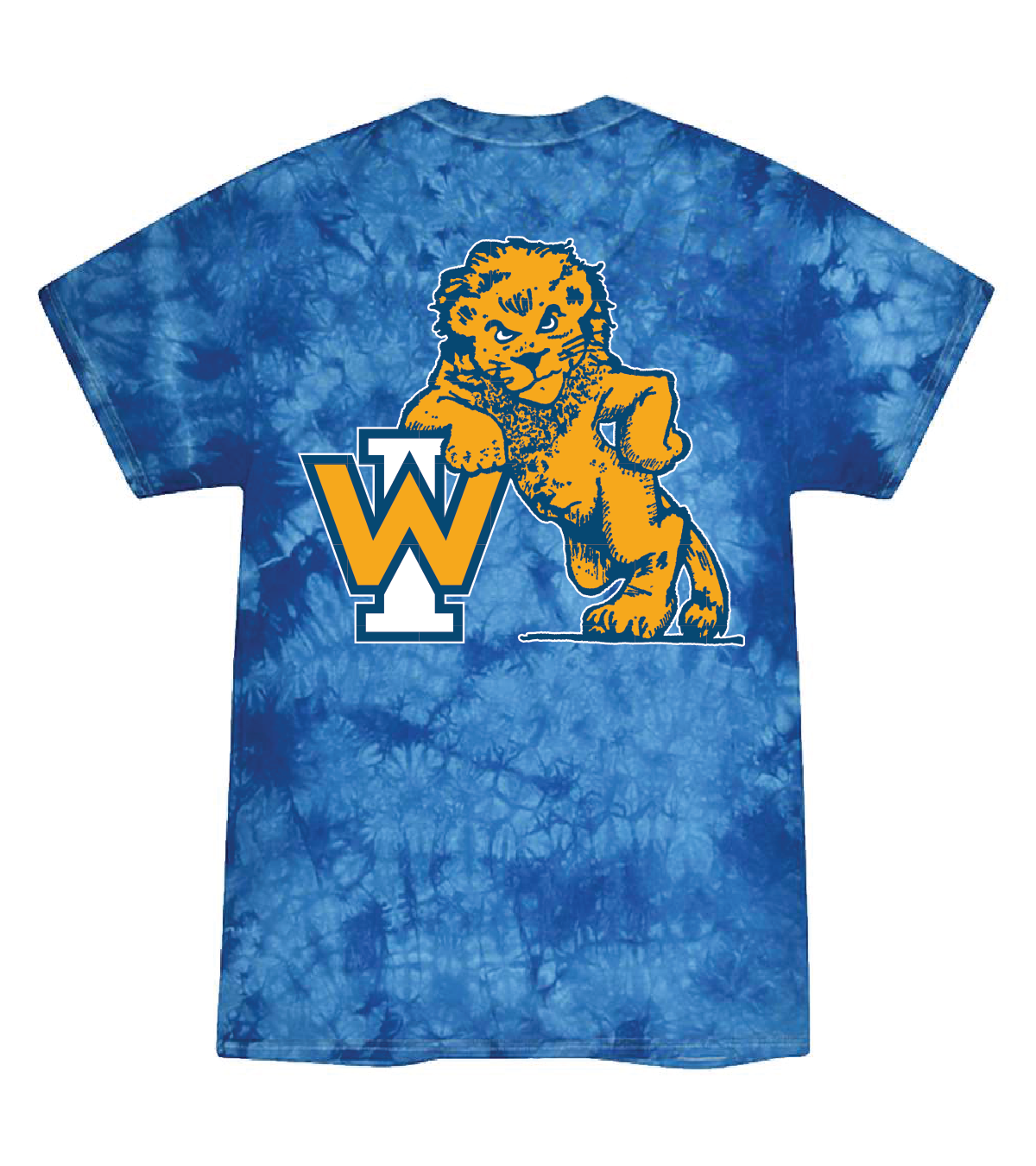 WEST ISLIP - PAW PRINT T-SHIRT - CRYSTAL ROYAL